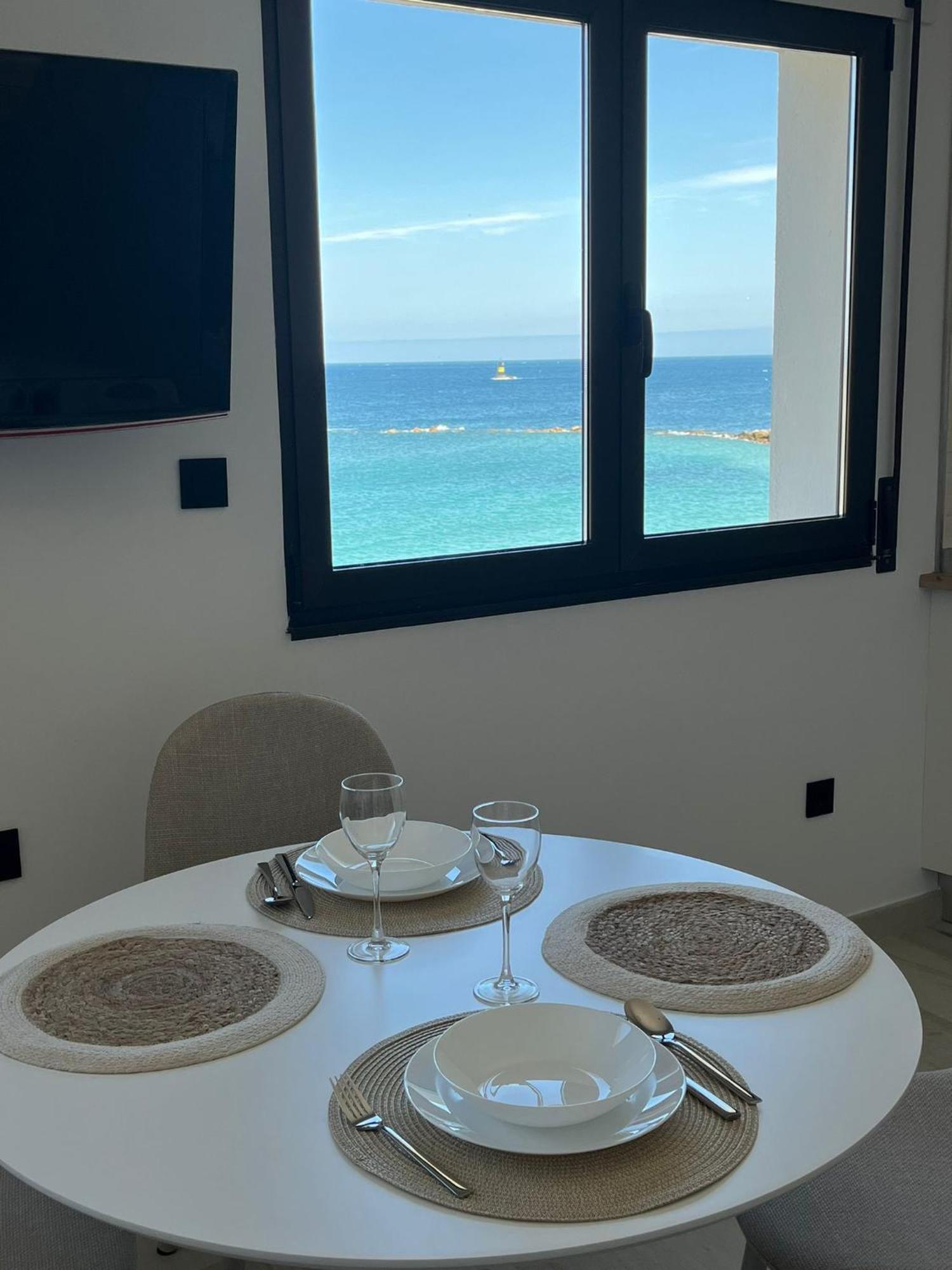 Apartamento Burela Paloma Playa Exterior foto