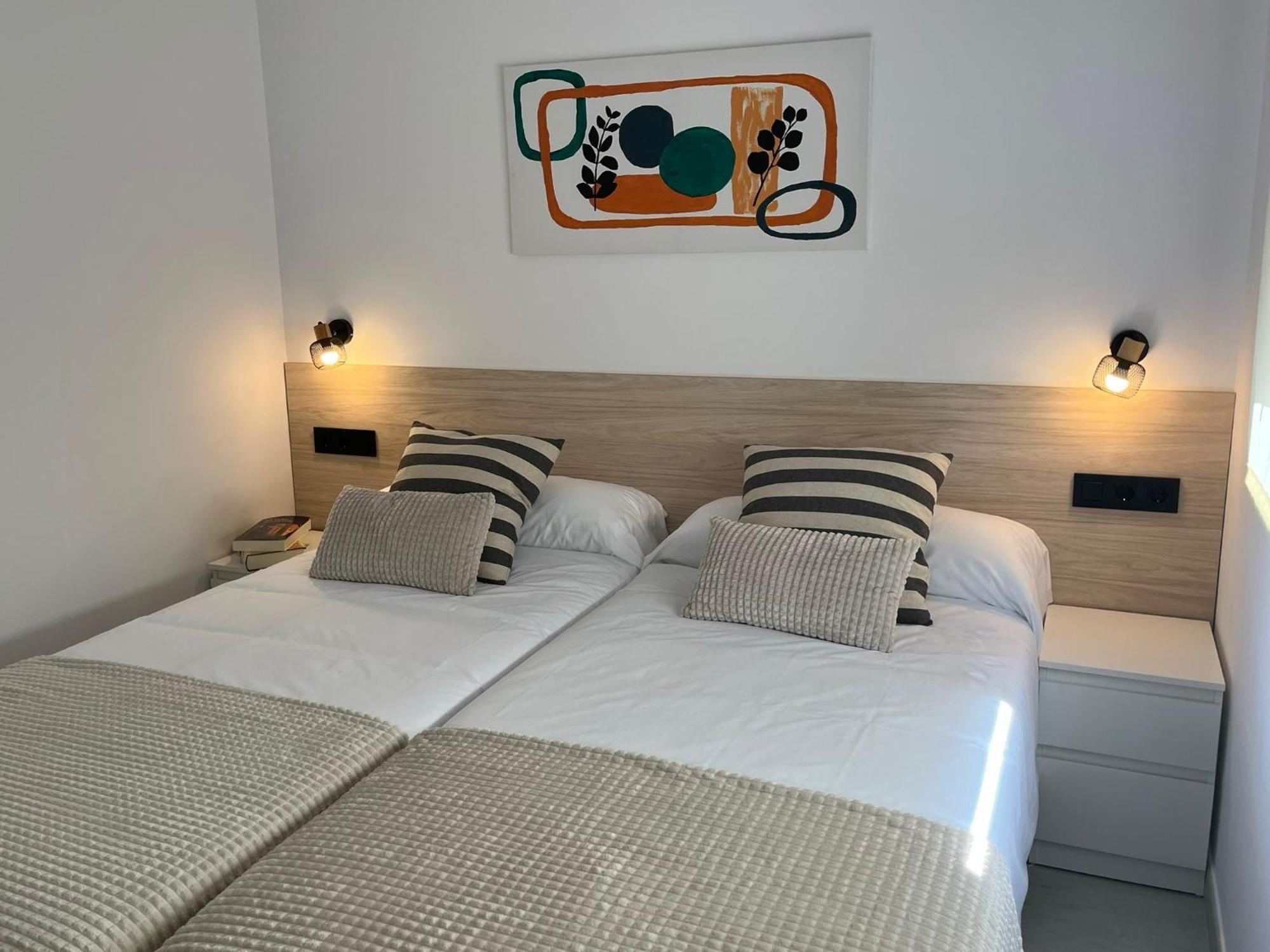 Apartamento Burela Paloma Playa Exterior foto