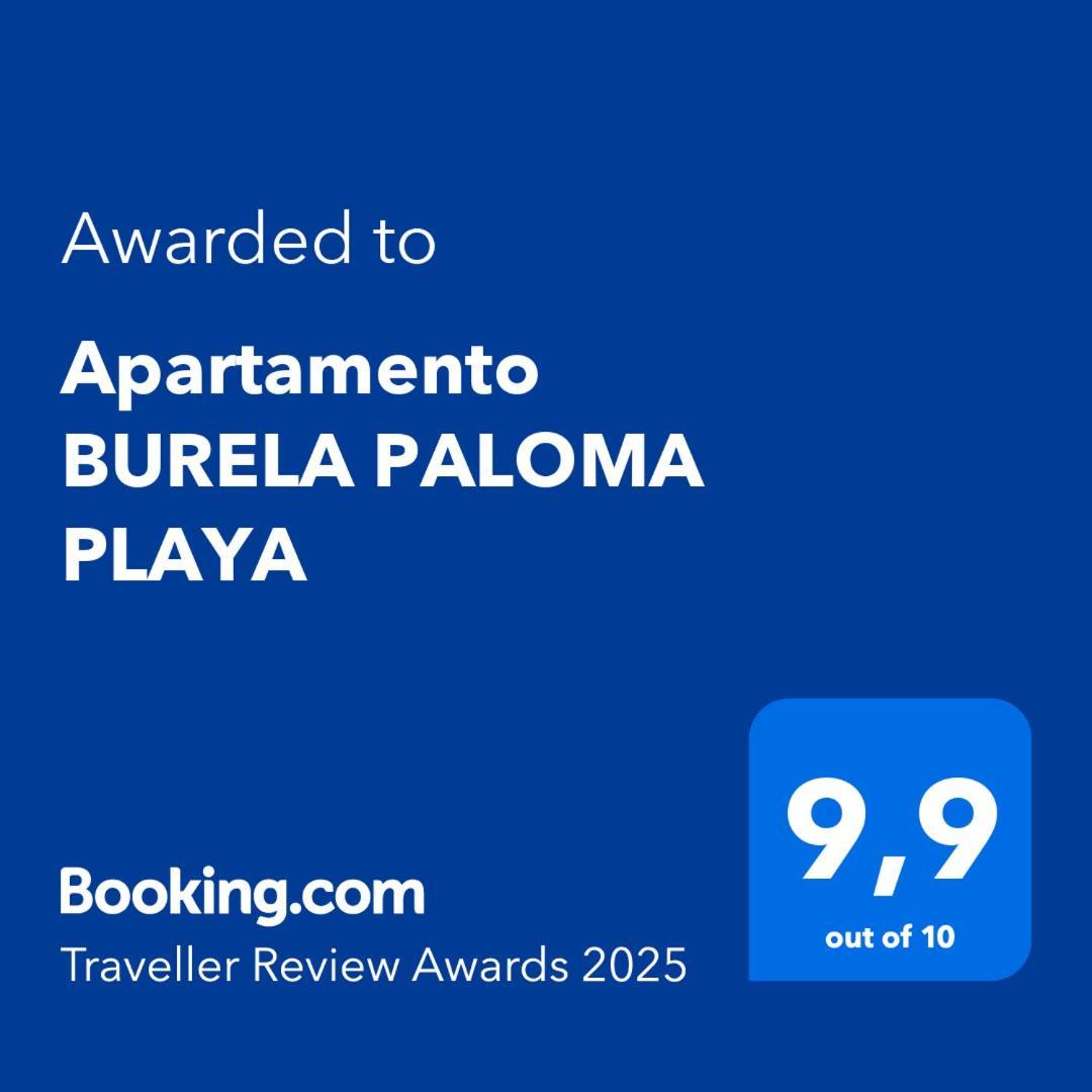 Apartamento Burela Paloma Playa Exterior foto